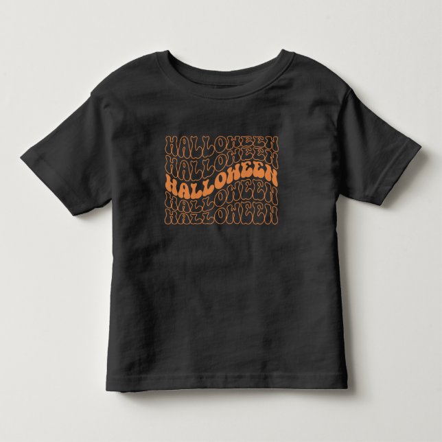 Halloween Kleinkind T-shirt (Vorderseite)