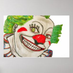 HALLOWEEN KLOWN PATHOLOGICAL PATTY POSTER