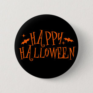 Halloween-Knopfflasche Button