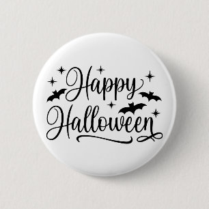 Halloween-Knopfflasche Button
