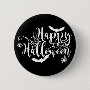 Halloween-Knopfflasche Button