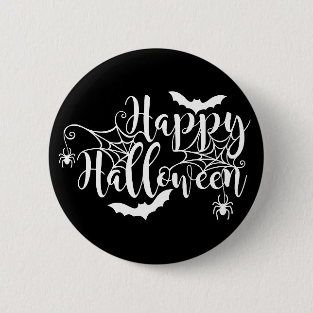 Halloween-Knopfflasche Button (Vorderseite)