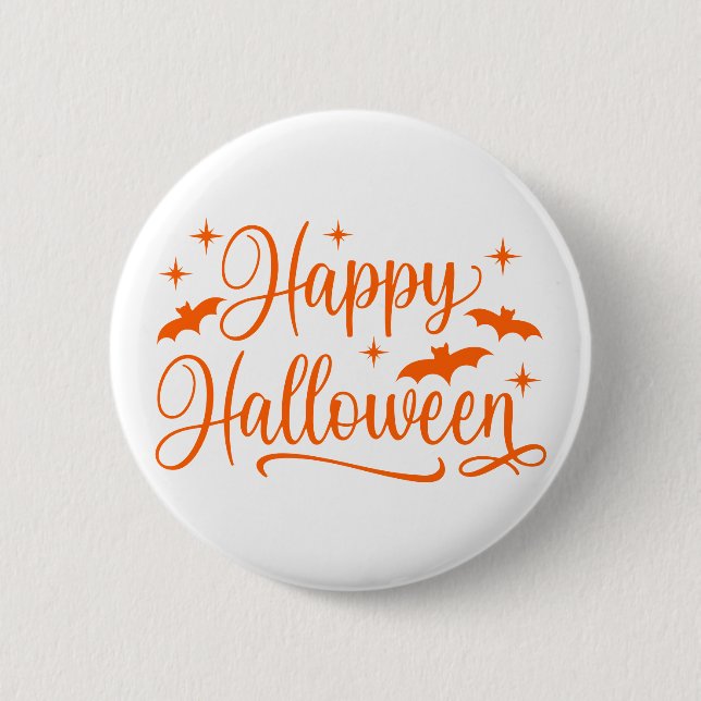 Halloween-Knopfflasche Button (Vorderseite)