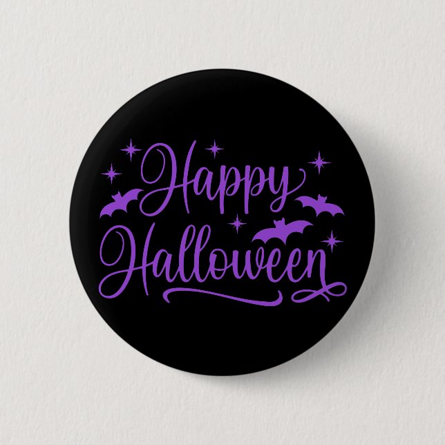 Halloween-Knopfnadel Button (Vorderseite)