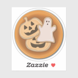 Halloween-Kochplatte Aufkleber