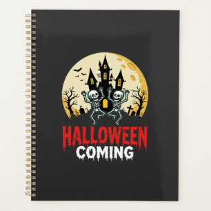 Halloween Kommende Tanzende Skelette Verzaubertes  Planer