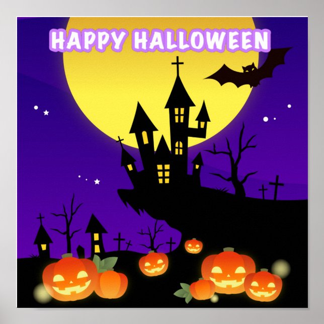 HALLOWEEN KOMMT BALD NACH POSTER (Vorne)