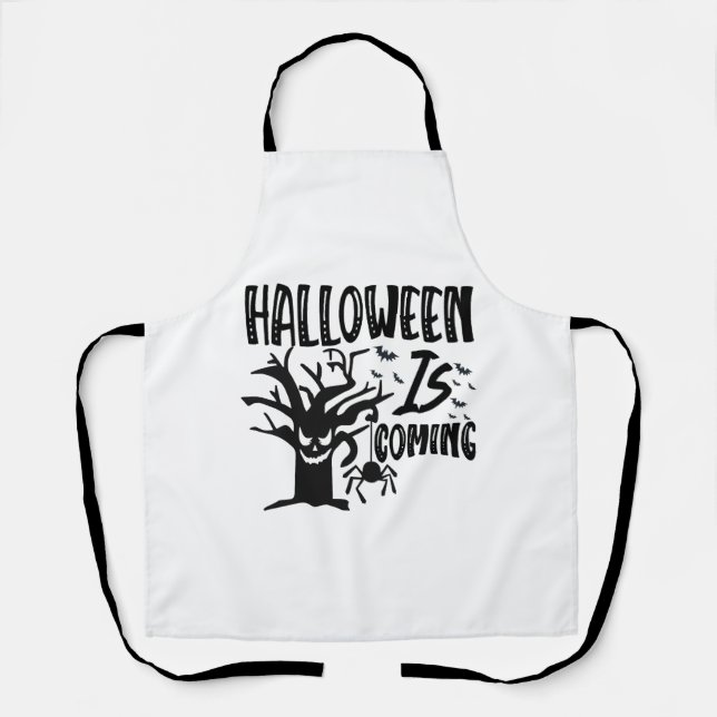 Halloween kommt schürze (Vorderseite)