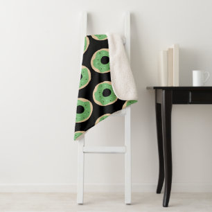 Halloween-Konfetti-Sprinkle-Donut-Leckereien Sherpadecke