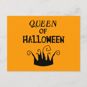 Halloween-Königin Postkarte