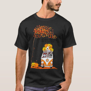 Halloween-Kostenüm-Bus T-Shirt