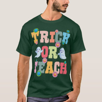 Halloween-Kostüm 330: Funny Trick oder Lehrer T-Shirt
