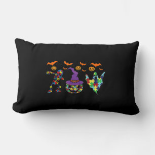 Halloween Kostüm Autism Awareness Pumpkin Witch P Lendenkissen