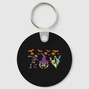 Halloween Kostüm Autism Awareness Pumpkin Witch P Schlüsselanhänger