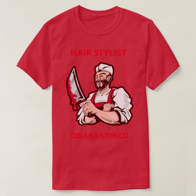 Halloween-Kostüm Bloody B T-Shirt (Design vorne)