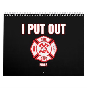 Halloween-Kostüm-Feuerwehrmann - Feuer aussetzen Kalender