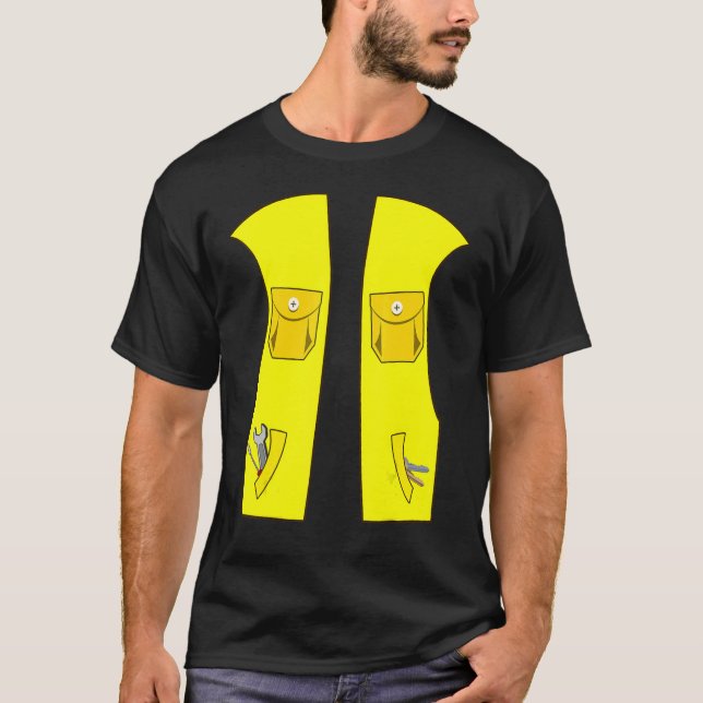 Halloween-Kostüm für Kinder und Erwachsene LKW-Kos T-Shirt (Vorderseite)