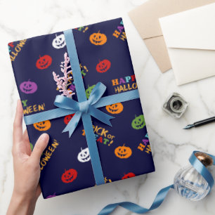 Halloween-Kostüm Jungen Geburtstagsfeier Geschenkpapier