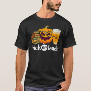 Halloween-Kostüm Lehrer Streich oder Lehren T-Shirt