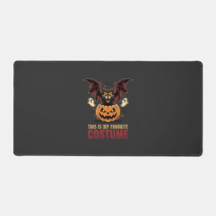 Halloween-Kostüm Monster-Kürbis Gothic-Vektor De Schreibtischunterlage