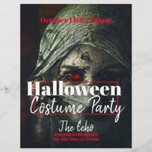 Halloween-Kostüm-Party-Eventflyer Flyer