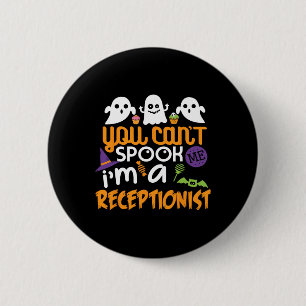 Halloween-Kostüm-Party kann nicht sprechen Button
