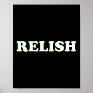 Halloween-Kostüm Relish Ich bin Relis Poster