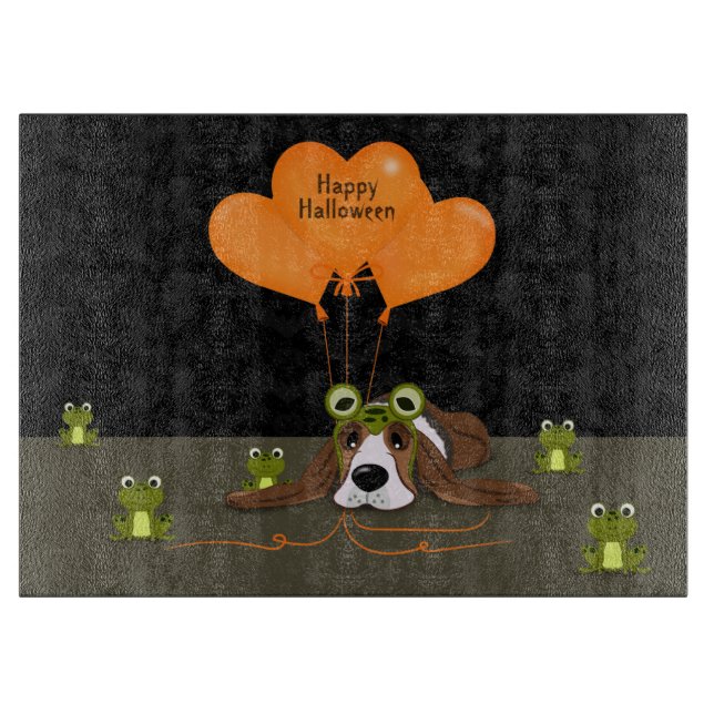 Halloween Kostüm Schneidebrett (Vorderseite)