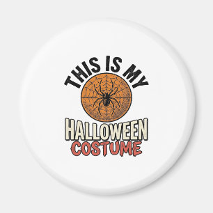 Halloween-Kostüm Spinnennetz Vintage-Shirt-Design_ Magnet
