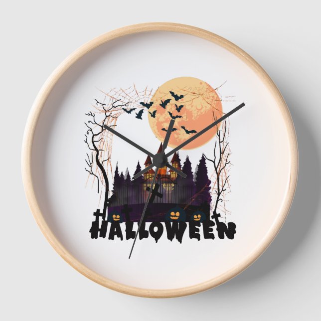Halloween-Kostüm Uhr (Vorderseite)