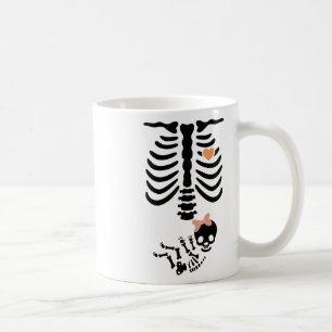 Halloween-Kostüm von Baby Skeleton Kaffeetasse