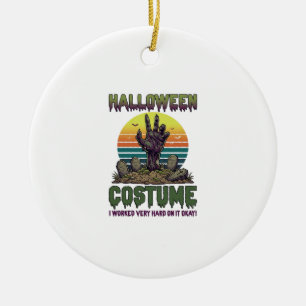 Halloween-Kostüm Zombie-Hand Friedhof Grabsteine Keramik Ornament
