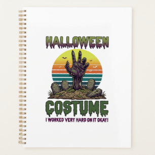 Halloween-Kostüm Zombie-Hand Friedhofs-Grabsteine Planer
