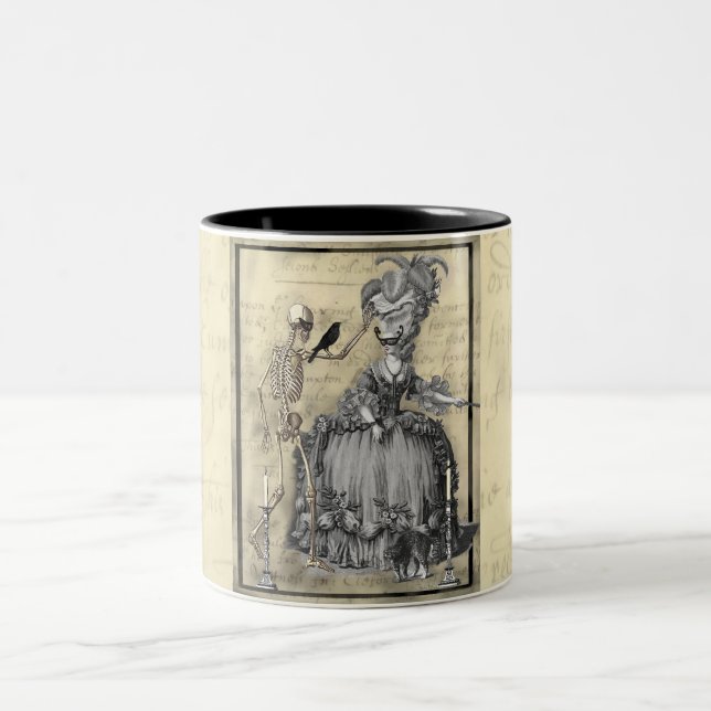 Halloween-Kostümball Zweifarbige Tasse (Mittel)
