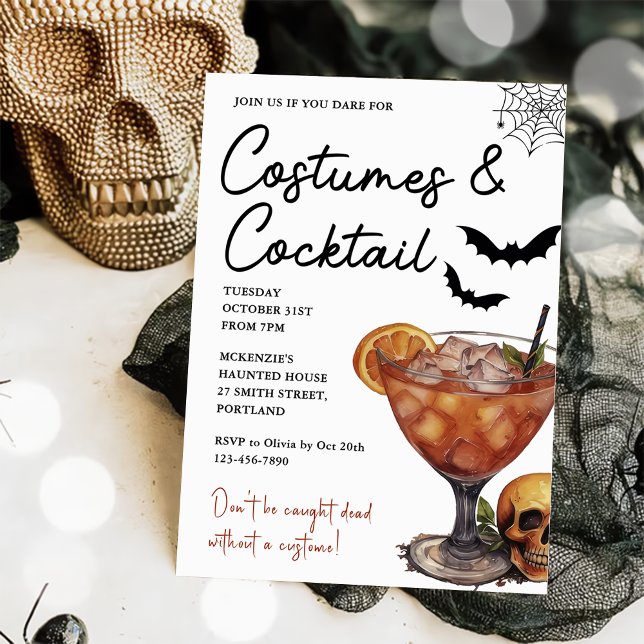 Halloween Kostüme & Cocktails Einladung (Von Creator hochgeladen)
