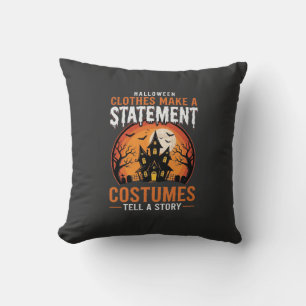 Halloween-Kostüme erzählen eine Geschichte Geister Kissen