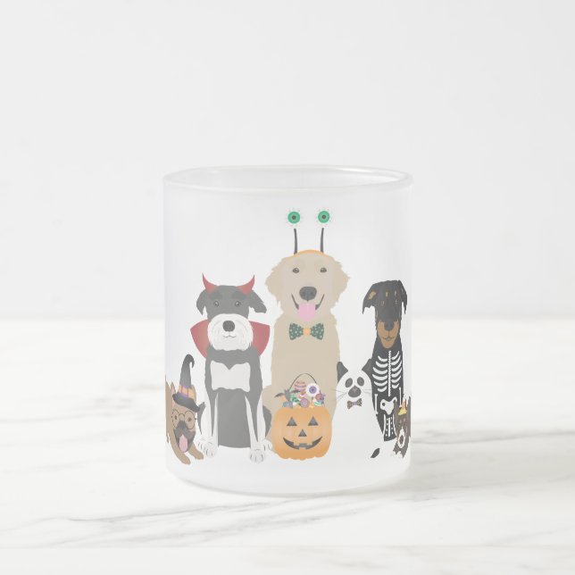 Halloween-Kostüme für Trick oder Behandlung von Ha Mattglastasse (Mittel)