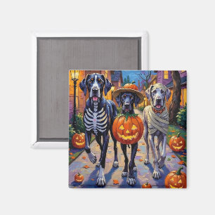 Halloween-Kostüme, großartige Dane-Trick-oder-Trea Magnet