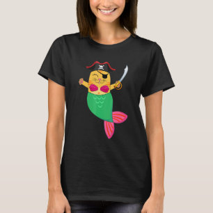 Halloween-Kostüme Meerjungfrau Pirat Katze Für Fra T-Shirt