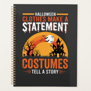 Halloween-Kostüme Statement Geisterhaus Design Planer