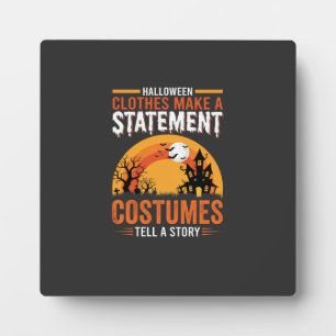 Halloween-Kostüme Statement Spukhaus-Design Fotoplatte