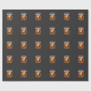 Halloween-Kostüme Statement Spukhaus-Design Geschenkpapier