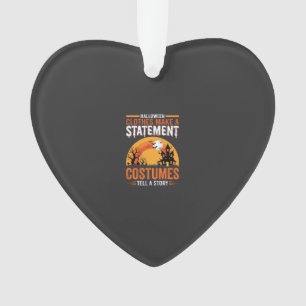 Halloween-Kostüme Statement Spukhaus-Design Ornament