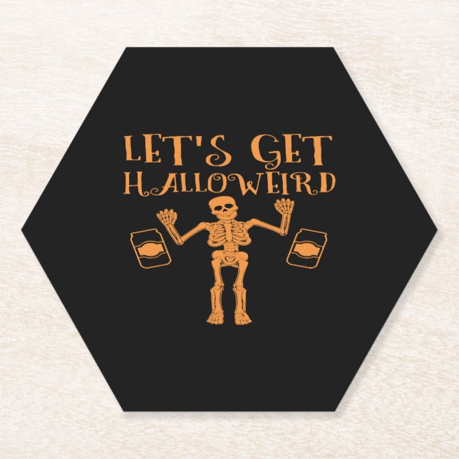 Halloween Kostüme Untersetzer (Vorderseite)