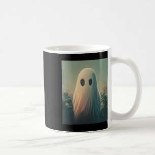 Halloween-Kostümgespenst im waldgotischen Kaffeetasse