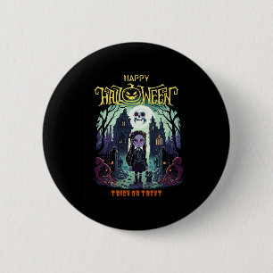 Halloween-Kostümoutfit für Kinder und Pa Button