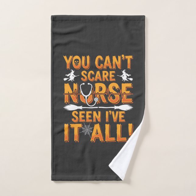 Halloween-Krankenschwester-Design_1 Handtuch (Handtuch)