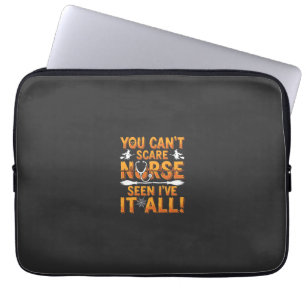 Halloween-Krankenschwester-Design_1 Laptopschutzhülle