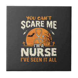 Halloween Krankenschwester Erschrecke Mich Fliese