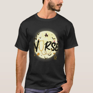 Halloween Krankenschwester Pflegt Süße Gesundheits T-Shirt